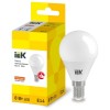 Лампа светодиодная Alfa 8Вт G45 шар 3000К E14 230В (6шт) IEK LLA-G45-8-230-30-E14-6