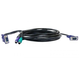 Кабель KVM DKVM-CB5/B1A дл.5м с разъемами VGA и PS/2 для DKVM-4K/B D-Link 1108884