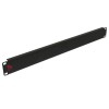 Фальш-панель 1U RAL 9004 черн. SYSMATRIX BP 0118.900