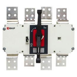 Рубильник-выключатель 4п 2000А с рукояткой управления для прямой установки PowerSwitch EKF psds-2000