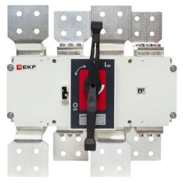 Рубильник-выключатель 4п 2500А с рукояткой управления для прямой установки PowerSwitch EKF psds-2500