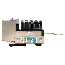 Модуль розеточный Keystone RJ45 кат.5E FTP экранир. 110 IDC 90град. TERACOM PRO EKF TRP-KSTN-SOCK-90