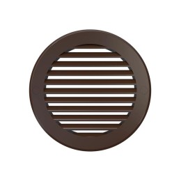 Решетка вентиляционная наружная круглая 161мм фланец 125 StreetLine корич. ERA 12РКН кор