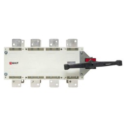 Рубильник-переключатель 4п 1000А с рукояткой управления для прямой установки PowerSwitch EKF pscs-10