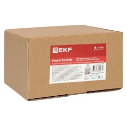 Рубильник-переключатель 4п 100А с рукояткой управления для прямой установки PowerSwitch EKF pscs-100