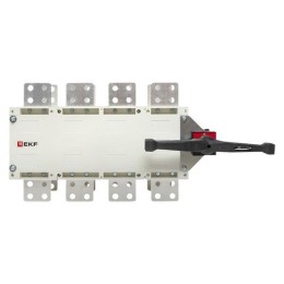 Рубильник-переключатель 4п 1600А с рукояткой управления для прямой установки PowerSwitch EKF pscs-16