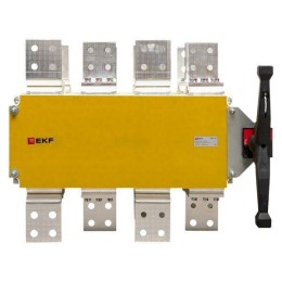 Рубильник-переключатель 4п 2000А с рукояткой управления для прямой установки PowerSwitch EKF pscs-20