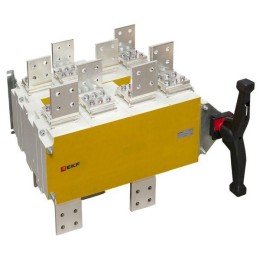 Рубильник-переключатель 4п 2000А с рукояткой управления для прямой установки PowerSwitch EKF pscs-20