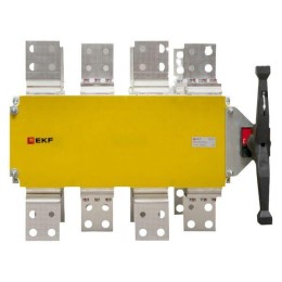 Рубильник-переключатель 4п 2500А с рукояткой управления для прямой установки PowerSwitch EKF pscs-25