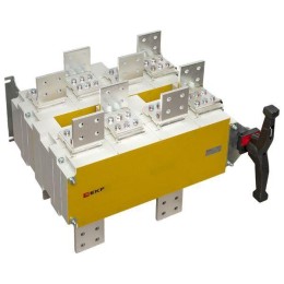 Рубильник-переключатель 4п 2500А с рукояткой управления для прямой установки PowerSwitch EKF pscs-25