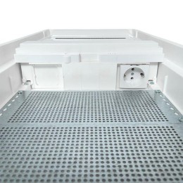 Щит комбинированный встраив. Nova 2 DIN-рейки + 2 монтаж. платы 4 габарит IP41 с метал. перфорирован