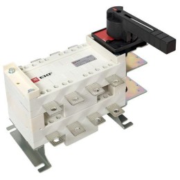 Рубильник-переключатель 4п 250А с рукояткой управления для прямой установки PowerSwitch EKF pscs-250