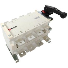 Рубильник-переключатель 4п 630А с рукояткой управления для прямой установки PowerSwitch EKF pscs-630