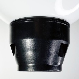 Светильник светодиодный СПЕЦСВЕТ 03-015-401 "Шар ДТУ" 200 Г 15Вт 6500К IP65 опал ПММА /корпус А85 че