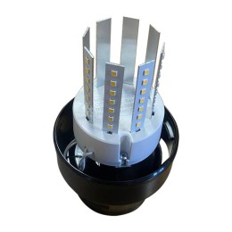 Светильник светодиодный СПЕЦСВЕТ 03-015-401 "Шар ДТУ" 200 Г 15Вт 6500К IP65 опал ПММА /корпус А85 че