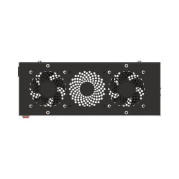 Блок охлаждения TERACOM PRO 2 вентилятора с выключателем и термостатом NO черн. TRP-FN-21TNO-BK