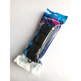 Колодка удлинителя 3-м 16А IP44 с заземл. каучук черн. КОСМОС KKsm-3g-Z-IP(B)16A