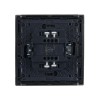Выключатель проходной 1-кл. СП FORTE&PIANO 10А FP503 сталь IEK FP-V12-0-10-1-K46