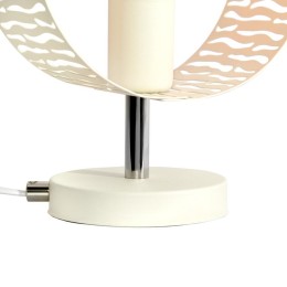 Светильник "Дакар" ННБ 63-60-020 (ИМ) настольный шнур бел. бел. муар Элетех 1005405061