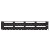 Патч-панель 19дюйм 2U кат.5E UTP неэкранир. 48 портов RJ45 Dual IDC TERACOM PRO EKF TRP-PPNL-5EUTP-2