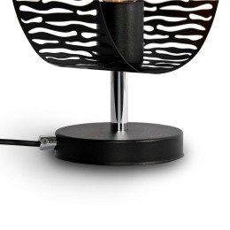 Светильник "Дакар" ННБ 63-60-020 (ИМ) настольный шнур черн. черн. муар Элетех 1005405058