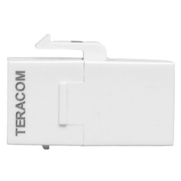Адаптер проходной Keystone RJ45-RJ45 кат.6 неэкранир. бел. TERACOM PRO EKF TRP-INLC-KSTN-6UTP-WH