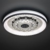 Люстра светодиодная CRYSTAL 3D 120Вт 480х480х60мм 40кв.м потолочная ДУ 3 режима диммир. бел. Ritter