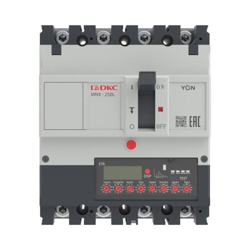 Выключатель автоматический 4P 40А 70кА pro MNX250L при AC415V расцепитель ETA YON MNX250L4PETA0040