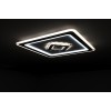 Люстра светодиодная CRYSTAL 3D 120Вт 470х470х40мм 40кв.м потолочная ДУ 3 режима диммир. бел. Ritter