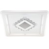 Люстра светодиодная CRYSTAL 3D 120Вт 470х470х40мм 40кв.м потолочная ДУ 3 режима диммир. бел. Ritter