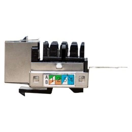 Модуль розеточный Keystone RJ45 кат.6 FTP экранир. 110 IDC 90град. TERACOM PRO EKF TRP-KSTN-SOCK-90D