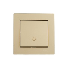 Кнопка звонка VESNA зол. LEZARD 742-3688-103