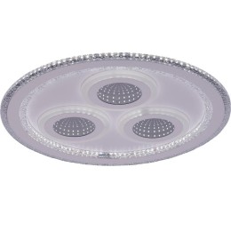 Люстра светодиодная ALTO 120Вт 470х50мм 45кв.м потолочная ДУ 3 режима диммир. бел. Ritter 52307 3