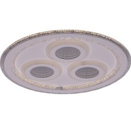 Люстра светодиодная ALTO 120Вт 470х50мм 45кв.м потолочная ДУ 3 режима диммир. бел. Ritter 52307 3