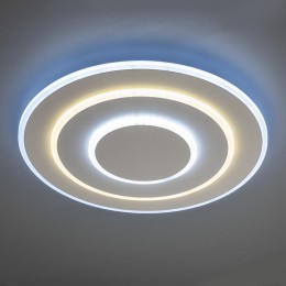 Люстра светодиодная GALASSIA 78Вт 2700К+6400К/4200К/6400К+2700К 470х55мм 35кв.м ДУ 3 режима диммир.