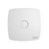 Вентилятор накладной RIO D100 обратн. клапан Matt white DiCiTi RIO 4C Matt white