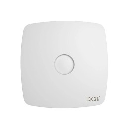 Вентилятор накладной RIO D100 обратн. клапан Matt white DiCiTi RIO 4C Matt white