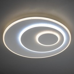 Люстра светодиодная GALASSIA 68Вт 2700К+6400К/4200К/6400К+2700К 475х55мм 23кв.м ДУ 3 режима диммир.