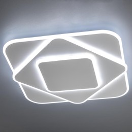 Люстра светодиодная GALASSIA 88Вт 2700К+6400К/4200К/6400К+2700К 485х485х55мм 29кв.м ДУ 3 режима димм