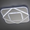 Люстра светодиодная GALASSIA 88Вт 2700К+6400К/4200К/6400К+2700К 485х485х55мм 29кв.м ДУ 3 режима димм