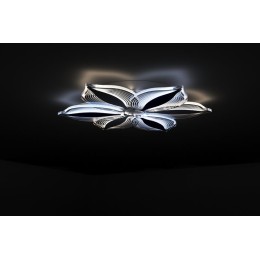 Люстра светодиодная LUCINO 60Вт 500х500х60мм 26кв.м потолочная ДУ 3 режима диммир. бел. Ritter 52380