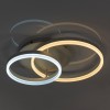 Люстра светодиодная ECLIPSE 56Вт 640х400х125мм 14кв.м потолочная ДУ 3 режима диммир. бел. Ritter 520