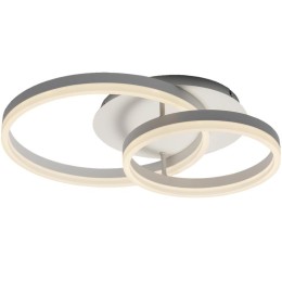 Люстра светодиодная ECLIPSE 56Вт 640х400х125мм 14кв.м потолочная ДУ 3 режима диммир. бел. Ritter 520