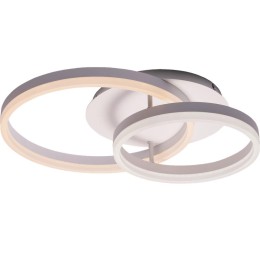 Люстра светодиодная ECLIPSE 56Вт 640х400х125мм 14кв.м потолочная ДУ 3 режима диммир. бел. Ritter 520