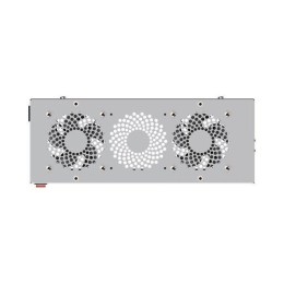 Блок охлаждения TERACOM PRO 2 вентилятора с выключателем сер. TRP-FN-21-GR