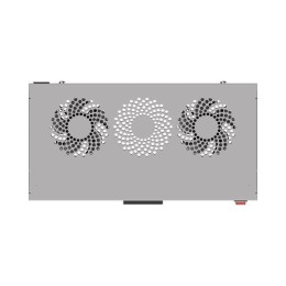 Блок охлаждения TERACOM PRO 2 вентилятора с выключателем сер. TRP-FN-21-GR