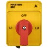 Переключатель кулачковый 63А (сх. 98) стандартная рукоятка IEK MI-CS10-063-098