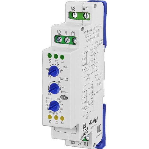 Реле выбора фаз РВФ-02-22 AC230В УХЛ2 (спец.) Меандр A8302-19912967