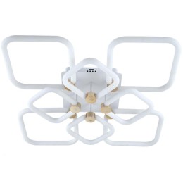 Люстра светодиодная ECLIPSE 78Вт 2700К+6400К/4200К/6400К+2700К 400х65мм 30кв.м ДУ 3 режима диммир. б