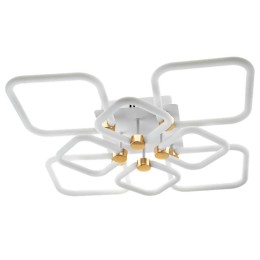 Люстра светодиодная ECLIPSE 78Вт 2700К+6400К/4200К/6400К+2700К 400х65мм 30кв.м ДУ 3 режима диммир. б